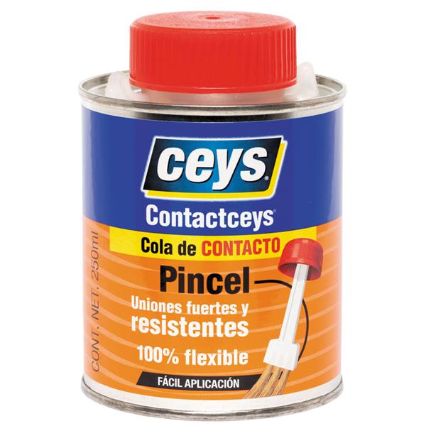 PEGAMENTO CONTACTO RESISTENTE CEYS BOTE C/PINCEL 250ML 