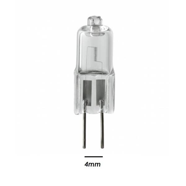 LAMPARA HALOGENA BI-PIN G4 12V 20W 7105