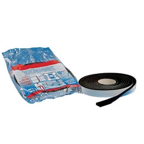 BURLETE PUERTA FOAM RETICULADO -I- GEKO NEGRO -ROLLO 10M-