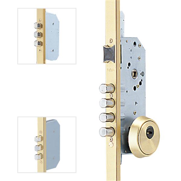 CERRADURA EMBUTIR MULTIPUNTOS UCEM 2550CL 45ESB 3P F/20 BULONES